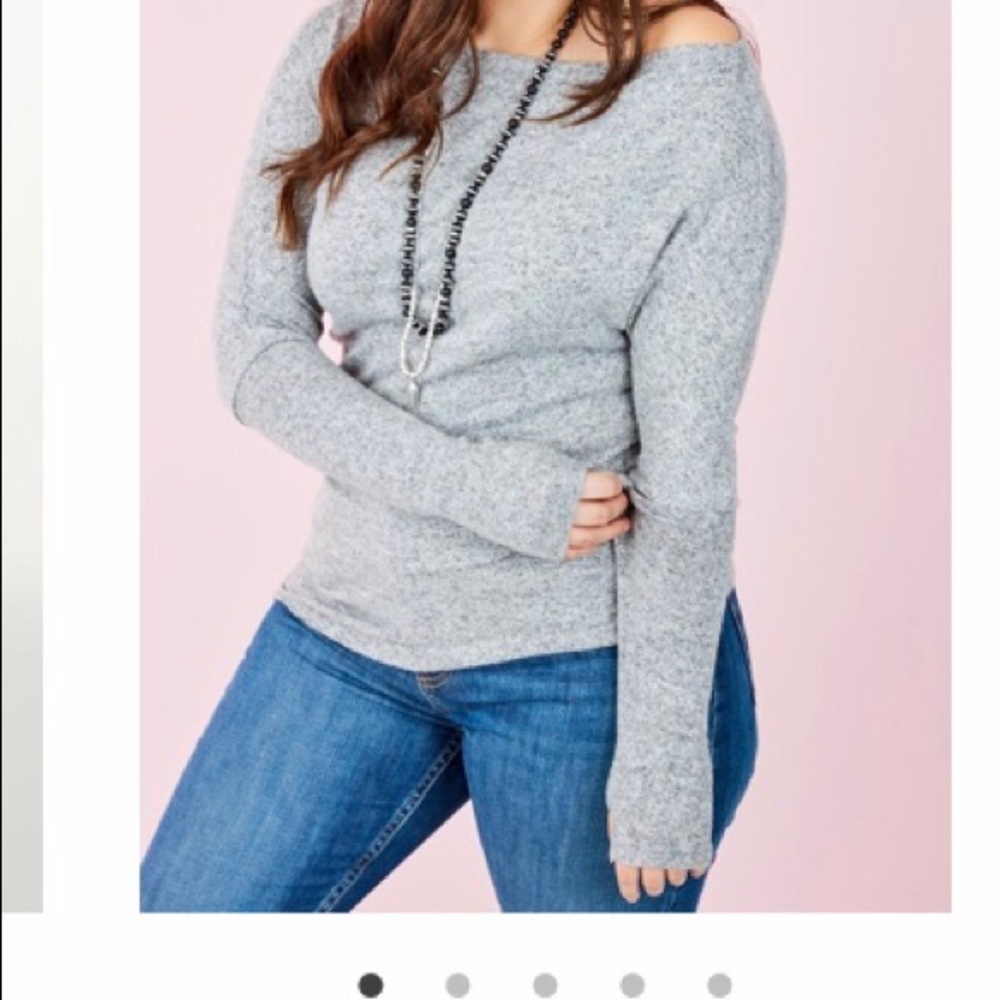 Stella & Dot Ren slouchy knit sweater